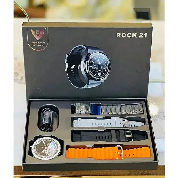 Rock 21 Smart Watch: Stylish, Smart, Durable, Fitness-Focused