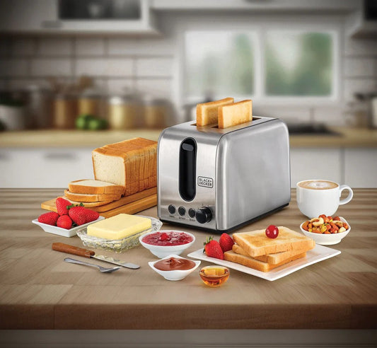 Black + Deckar - Stainless Steel Toaster (ET244-85) ©